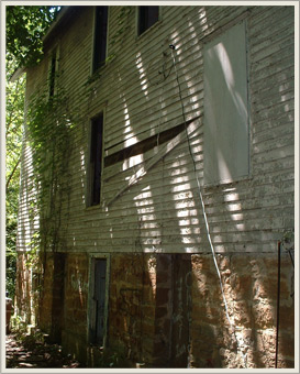 Damage on Ease Side of Hotel